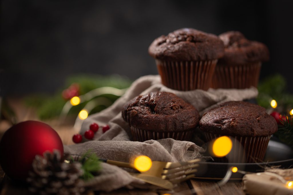 Fudge-filled cupcakes with Rawleigh's Chocolate Pie Filling and Dessert Mix