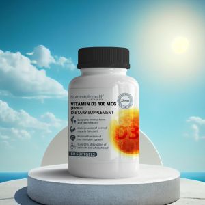 Vitamin D3 4000 IU: 60 softgels