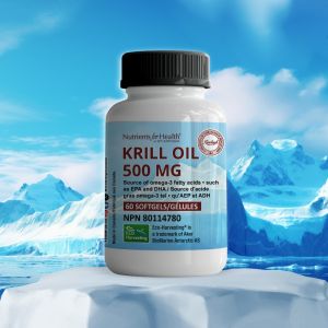 Krill Oil 500mg: 60 Softgels (CA)