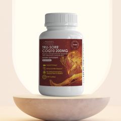 Tru-Sorb Natural COQ10 200mg: 30 softgels (Shipped from the USA)