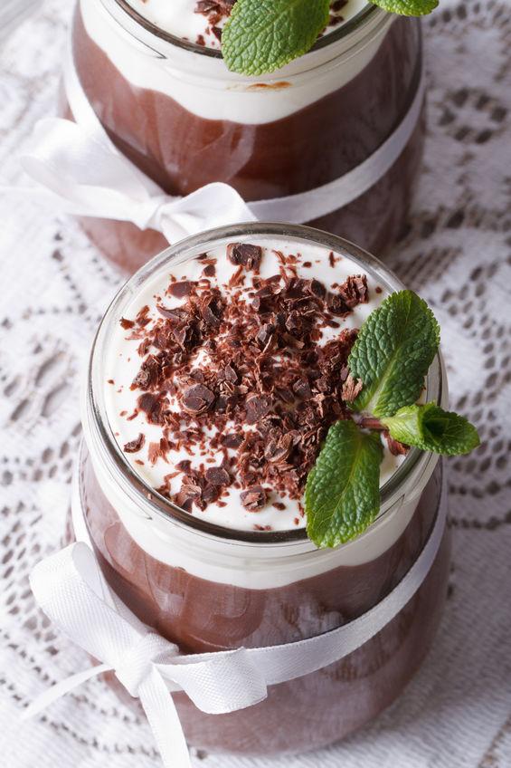 Chocolate Pie in a Jar